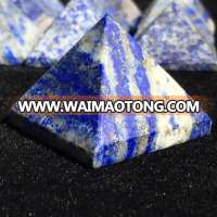 Wholesale natural lapis lazuli gem Pyramid quartz crystal healing Pyramid gift